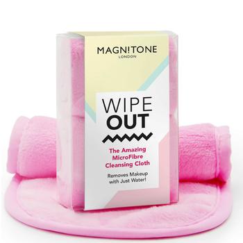 推荐Magnitone London WipeOut! The Amazing MicroFibre Cleansing Cloth - Pink (x2)商品