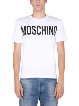 推荐Moschino Men's White Other Materials T-Shirt商品