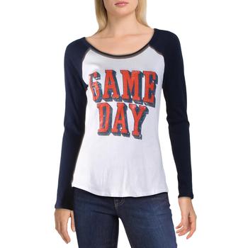 Chaser, Chaser | Chaser Womens Game Day Cotton Baseball T-Shirt商品图片 1.2折