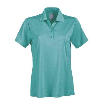 商品Page & Tuttle | Solid Heather Short Sleeve Polo Shirt,商家SHOEBACCA,价格¥97图片
