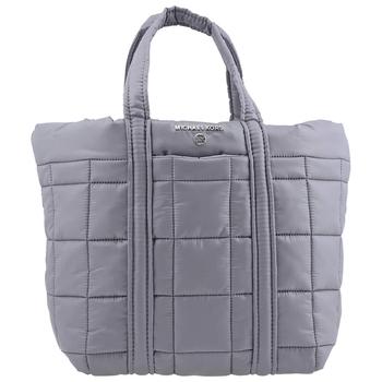 Stirling Small Quilted Padded Tote Bag - Grey