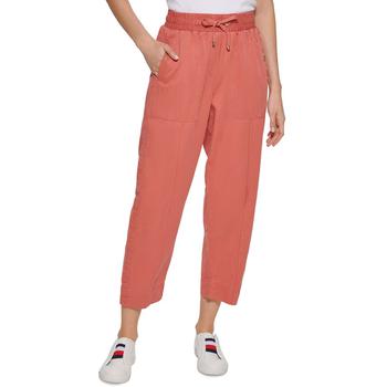 Tommy Hilfiger | Women's Solid Cropped Pull-On Pants商品图片,6折