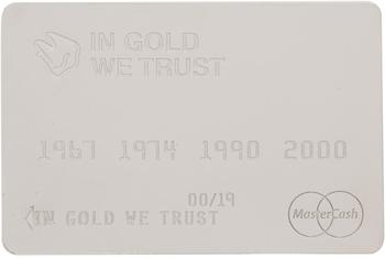 商品IN GOLD WE TRUST PARIS | Silver Credit Card Pin,商家SSENSE,价格¥1037图片