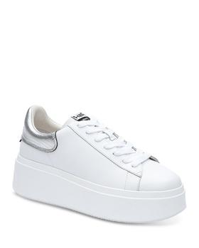 推荐Women's Moby Lace Up Low Top Platform Sneakers商品