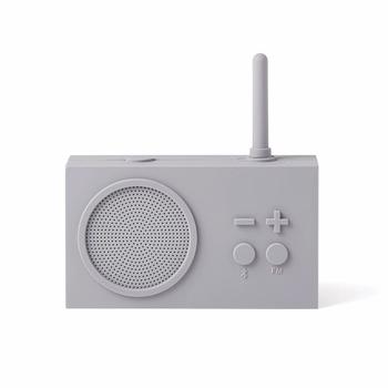 商品Lexon | Lexon TYKHO 3 FM Radio and Bluetooth Speaker - Ultimate Grey,商家MyBag,价格¥551图片