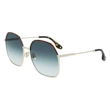 Victoria Beckham | Gradient Blue Irregular Ladies Sunglasses VB206S 726 59 1.4折, 满$75减$5, 满减