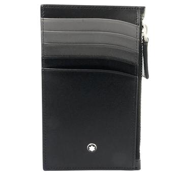 万宝龙包是什么牌子, MontBlanc | Meisterstuck Black / Grey Pocket 5cc With Zip商品图片 6.6折