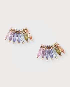 商品Mignonne Gavigan | Madeline Petite Stud Crystal Earrings,商家Neiman Marcus,价格¥385图片