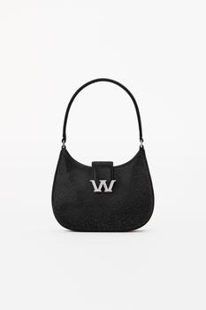 alexander wang包, Alexander Wang | W LEGACY SMALL HOBO IN CRYSTAL SATIN商品图片 