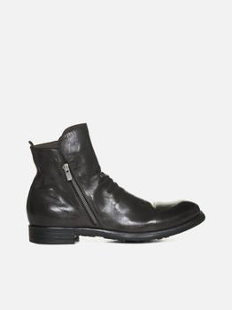 推荐Chronicle 042 leather ankle boots商品