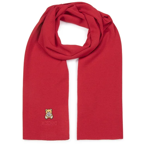 推荐MOSCHINO 男女同款红色羊毛围巾 30620-M209-5007商品