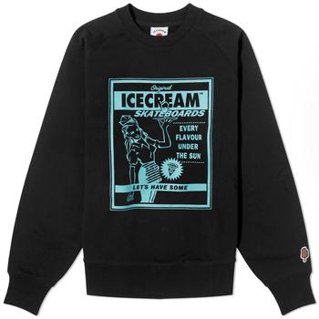 商品Icecream | ICECREAM Magazine Ad Crew Sweat,商家END. Clothing,价格¥746图片