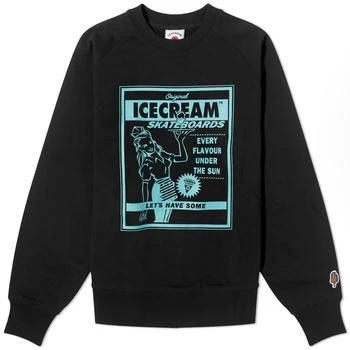 Icecream | ICECREAM Magazine Ad Crew Sweat,商家END. Clothing,价格¥883