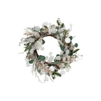 Northlight | Sage Artificial Christmas Wreath 24" Unlit,商家Macy's,价格¥1078