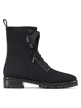 kate spade鞋, Kate Spade | Merigue Ribbed Combat Boots商品图片 