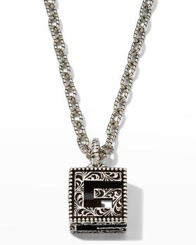 推荐Men's G Logo Pendant Necklace商品