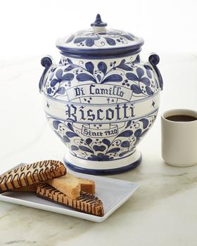 商品Dicamillo Baking Co | Arabesco Biscotti Jar,商家Neiman Marcus,价格¥1448图片