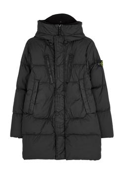 加拿大stone island jacket, Stone Island | KIDS Black quilted shell parka (10-12 years)商品图片 