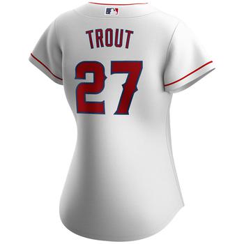 了解迈克达威, NIKE | Los Angeles Angels Women's Mike Trout Official Player Replica Jersey商品图片 