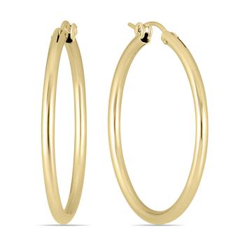 商品Monary | 14K Yellow Gold Filled Hoop Earrings (34mm),商家Premium Outlets,价格¥499图片