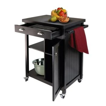 Hivvago | Kitchen Cart Black,商家Premium Outlets,价格¥2690