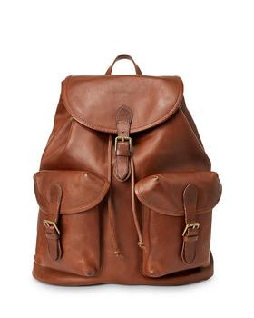Ralph Lauren | Heritage Leather Backpack商品图片,独家减免邮费