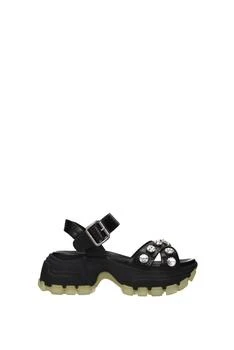 推荐Sandals Leather Black商品