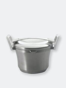 BergHOFF | BergHOFF Auriga 8" Stainless Steel Covered Casserole 3.1QT商品图片,5.8折×额外9.5折, 额外九五折