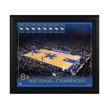 Fanatics Authentic | Kentucky Wildcats Framed 15" x 17" Basketball Championship Count Collage,商家Macy's,价格¥372