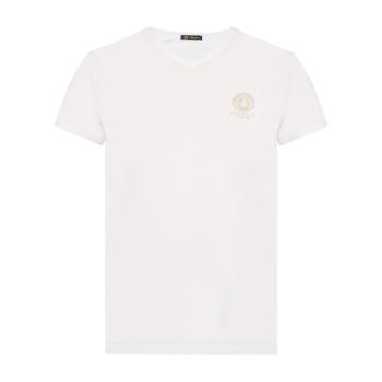 推荐VERSACE 范思哲 白色棉男士T恤 AUU01004-AC00059-A001商品