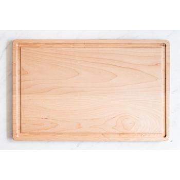 商品Casual Home | CB01201 Delice Maple Rectangle Cutting Board with Juice Drip Groove,商家Verishop,价格¥97图片