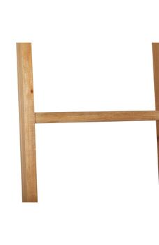商品Light Brown Wood Leaning Ladder Shelf - 18" L x 71" H图片
