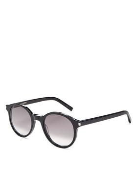 推荐Unisex Round Sunglasses, 50mm商品