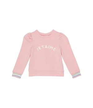 Janie and Jack | Je Taime Pullover Sweatshirt (Toddler/Little Kids/Big Kids) 5.5折