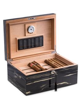 雪茄, Bey-Berk | Ebony 100-Cigar Humidor商品图片 8折