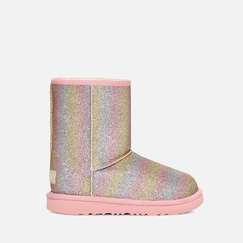 ugg kids, UGG | UGG Kids’ Classic II Waterproof Glittered Faux Suede Boots商品图片 额外8折, 额外八折