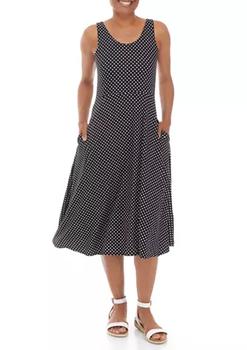 Sandra Darren, Sandra Darren | Women's Sleeveless Knit Midi Dress商品图片 4折×额外8.5折, 额外八五折