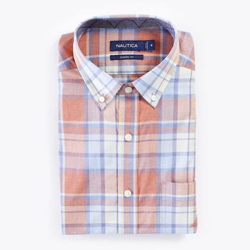 了解诺帝卡, Nautica | Nautica Mens Solid Short-Sleeve Shirt商品图片 4.5折