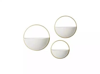 Rosemary Lane | Metal Contemporary Planters, Set of 3,商家Macy's,价格¥539