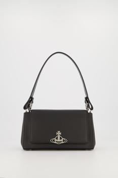 Vivienne Westwood | Women's Vivienne Westwood Black Hazel Medium Handbag商品图片,