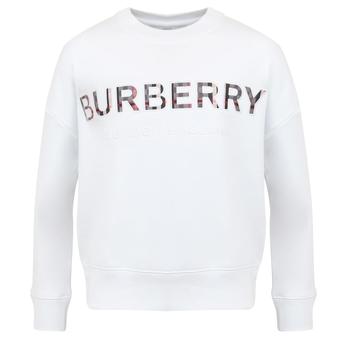 Burberry | White Eugene Sweatshirt商品图片,6.9折