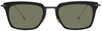 thom browne眼镜, Thom Browne | 黑色 TB423 太阳镜商品图片 