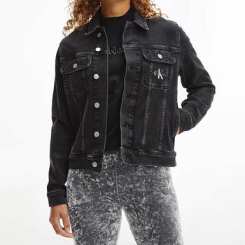 商品Calvin Klein Jeans Women's Regular 90S Denim Jacket - Denim Black图片