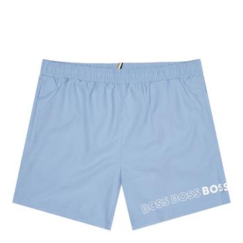 推荐BOSS Dolphin Swim Shorts - Open Blue商品