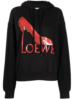 Loewe | LOEWE - Logo Cotton Hoodie商品图片,