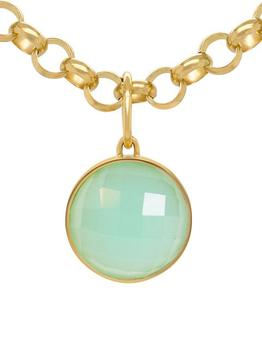 商品Dean Davidson | Sol 22K Gold-Plated Checkered Signature Collar Necklace,商家Saks Fifth Avenue,价格¥3113图片