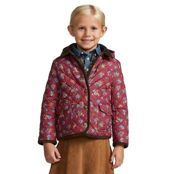 Polo Ralph Lauren Toddler and Little Girls Floral Water-Repellent Barn Jacket