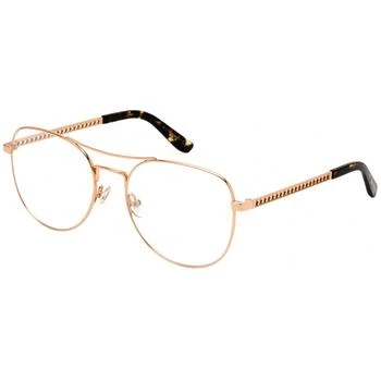 Jimmy Choo | Jimmy Choo Women's Eyeglasses - Clear Demo Lens Gold Metal Frame | JC 200 0J5G 00 1.8折×额外9折x额外9.5折, 独家减免邮费, 额外九折, 额外九五折