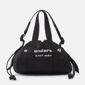亚历山大·王包, Alexander Wang | Alexander Wang Mini Primal Logo-Print Canvas Bag商品图片 额外7折, 额外七折