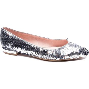 Chinese Laundry是什么牌子, Chinese Laundry | Chinese Laundry Womens Gavin Sequined Pointed Toe Flats商品图片 3.8折